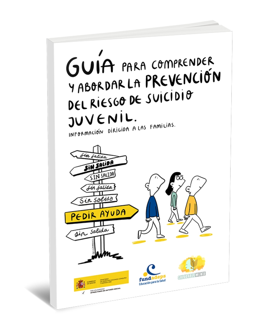 Guía para comprender y abordar la prevención del riesgo de suicidio juvenil desde las familias