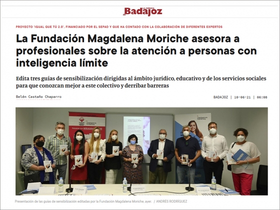 La Fundaci&oacute;n Magdalena Moriche edita tres gu&iacute;as de sensibilizaci&oacute;n dirigidas a profesionales del &aacute;mbito jur&iacute;dico, educativo y de los servicios sociales