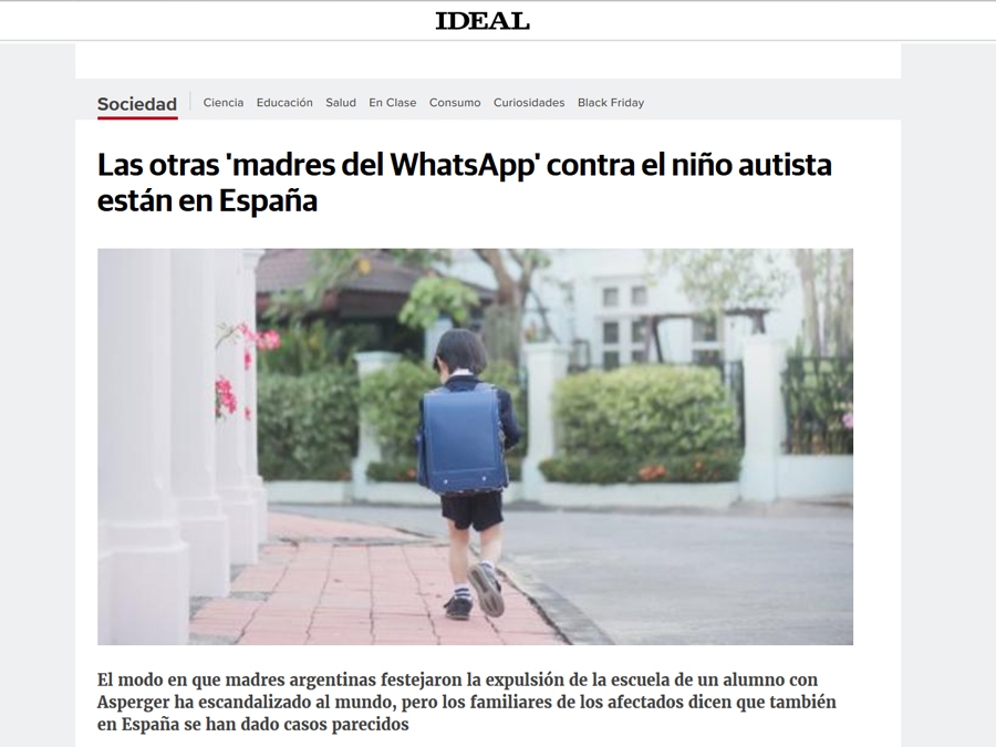 Art&iacute;culo sobre el s&iacute;ndrome de Asperger