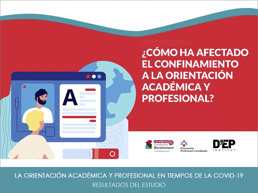 Resultados del estudio "La orientaci&oacute;n acad&eacute;mica y profesional en tiempos de la COVID-19"