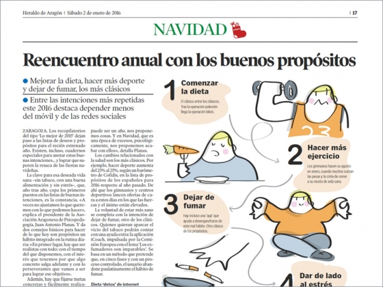 Entrevista a Juan Antonio Planas en "Heraldo de Arag&oacute;n"