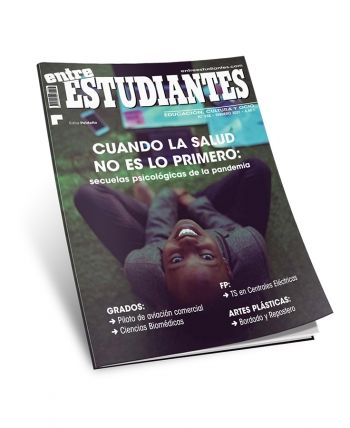 N&uacute;mero de febrero 2021 de la revista "Entre Estudiantes"